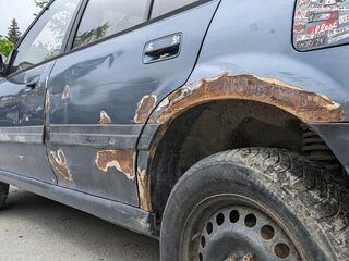 1993 Honda Civic Shuttle IV, синий, 200000 рублей, вид 5
