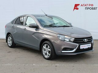 2016 Lada (ВАЗ) Vesta I, голубой, 690000 рублей, вид 3