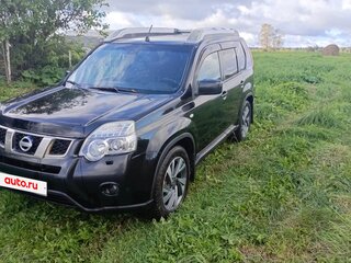 2011 Nissan X-Trail II Рестайлинг, чёрный, 1300000 рублей, вид 1