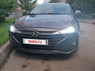 2019 Hyundai Elantra VI (AD) Рестайлинг, серый, 1680000 рублей, вид 3