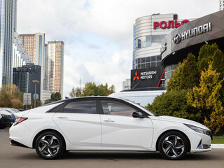 2022 Hyundai Elantra VII (CN7), белый, 1998000 рублей, вид 3