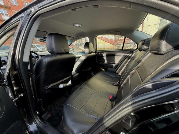 2013 Mitsubishi Lancer X Рестайлинг, чёрный, 899000 рублей - вид 6