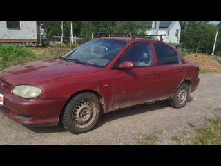 1999 Kia Shuma I, красный, 35000 рублей, вид 1