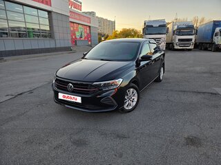 2020 Volkswagen Polo VI, чёрный, 1800000 рублей, вид 3
