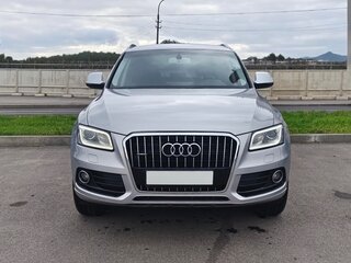 2016 Audi Q5 I (8R) Рестайлинг, серебристый, 1850000 рублей, вид 2