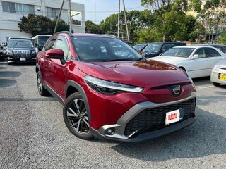 2022 Toyota Corolla Cross I, красный, 1870000 рублей, вид 4