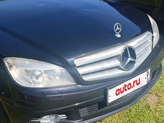 2007 Mercedes-Benz C-Класс 220 III (W204), чёрный, 800000 рублей, вид 1