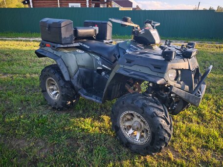 2012 Polaris Sportsman 800, зелёный, 580000 рублей, вид 1