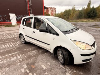 2008 Mitsubishi Colt VI (Z20/Z30), белый, 190000 рублей, вид 3