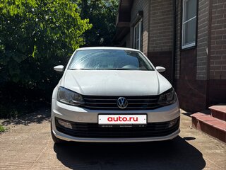 2019 Volkswagen Polo V Рестайлинг, белый, 1700000 рублей, вид 2