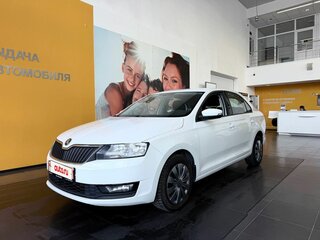 2019 Skoda Rapid I Рестайлинг, белый, 1270000 рублей, вид 1