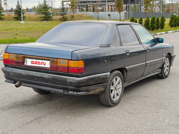 1989 Audi 100 III (C3) Рестайлинг, синий, 235000 рублей - вид 7