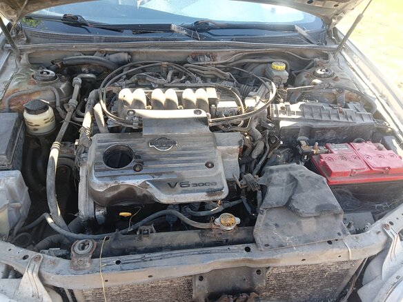 2004 Nissan Maxima V (A33), серебристый, 300000 рублей - вид 15