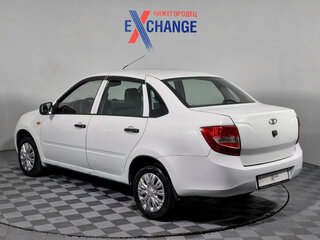 2014 Lada (ВАЗ) Granta I, белый, 299000 рублей, вид 3