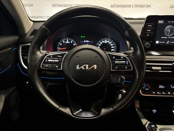 2021 Kia Seltos I, чёрный, 1959000 рублей - вид 14
