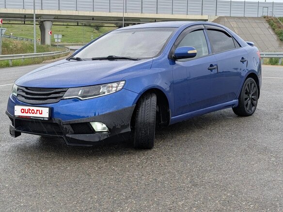 2010 Kia Cerato 4-speed II, голубой, 850000 рублей