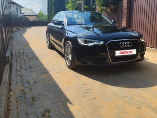 2014 Audi A6 IV (C7), чёрный, 1400000 рублей, вид 1