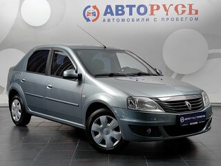 2012 Renault Logan I Рестайлинг, синий, 655000 рублей, вид 1
