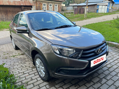 2020 Lada (ВАЗ) Granta I Рестайлинг, коричневый, 850000 рублей, вид 2