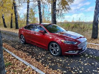 2016 Ford Fusion (North America) II Рестайлинг, пурпурный, 1900000 рублей, вид 2