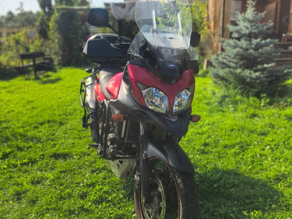 2014 Suzuki V-Strom DL 650, красный, 590000 рублей