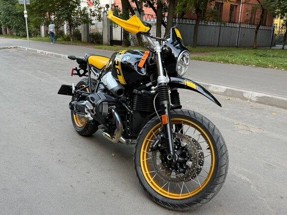 2021 BMW R Nine T Urban G/S, чёрный - вид 20