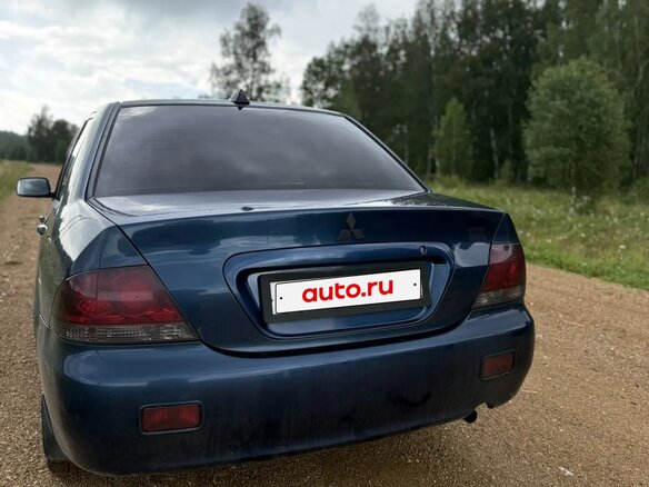2006 Mitsubishi Lancer IX Рестайлинг, синий, 310000 рублей - вид 6