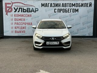 2024 Lada (ВАЗ) Vesta I Рестайлинг (NG), белый, 1375000 рублей, вид 2