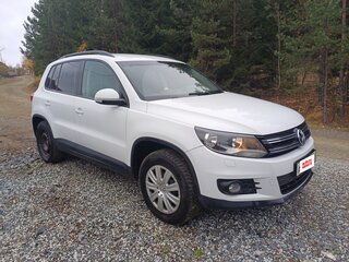 2014 Volkswagen Tiguan I Рестайлинг, белый, 1150000 рублей, вид 3