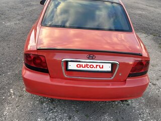2005 Hyundai Sonata ТагАЗ IV (EF) Рестайлинг, красный, 255000 рублей, вид 5