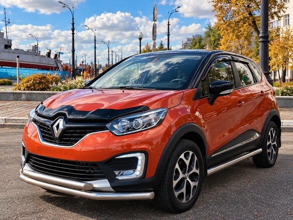 2017 Renault Kaptur I, оранжевый, 1299999 рублей