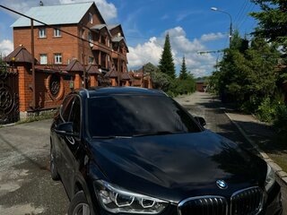 2017 BMW X1 20d xDrive II (F48), чёрный, 2750000 рублей, вид 2