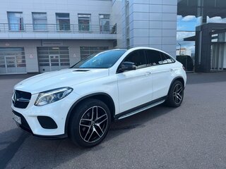 2018 Mercedes-Benz GLE Coupe 350 d I (C292), белый, 3900000 рублей, вид 4
