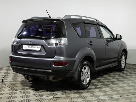 2010 Mitsubishi Outlander II Рестайлинг, серый, 749777 рублей, вид 5