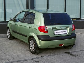2007 Hyundai Getz I Рестайлинг, зелёный, 490000 рублей, вид 5