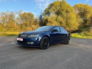 2014 Skoda Octavia III (A7), синий, 1550000 рублей, вид 1