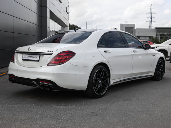 2019 Mercedes-Benz S-Класс 450 Long VI (W222, C217) Рестайлинг, белый, 6898000 рублей - вид 3