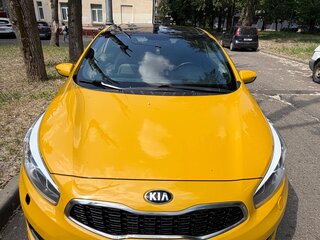2016 Kia Ceed II Рестайлинг, жёлтый, 1230000 рублей, вид 1