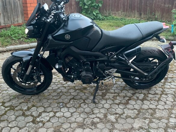 2019 Yamaha MT-09 (FZ-09), чёрный, 1000000 рублей - вид 10