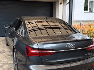 2022 Audi A6 45 TFSI V (C8) Рестайлинг, серый, 4700000 рублей, вид 5