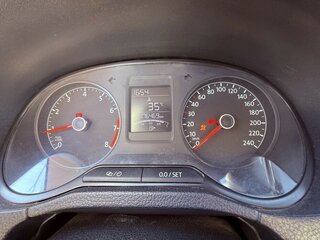2020 Volkswagen Polo V Рестайлинг, белый, 606000 рублей, вид 5