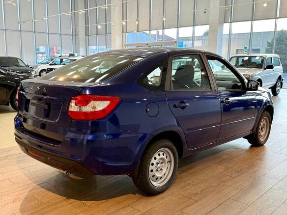 2026 Lada (ВАЗ) Granta I Рестайлинг, синий - вид 3