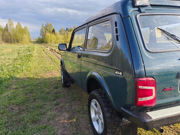 2003 Lada (ВАЗ) 2121 (4x4) Фора I Рестайлинг, синий, 450000 рублей - вид 2