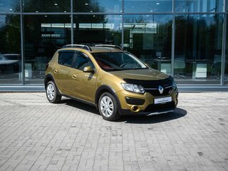 2015 Renault Sandero Stepway II, зелёный, 670000 рублей, вид 5