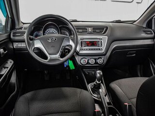 2015 Kia Rio III Рестайлинг, белый, 890000 рублей, вид 5
