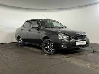 2017 Lada (ВАЗ) Priora I Рестайлинг, чёрный, 489900 рублей, вид 2