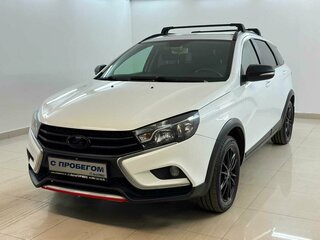 2019 Lada (ВАЗ) Vesta SW Cross I, белый, 600000 рублей, вид 1