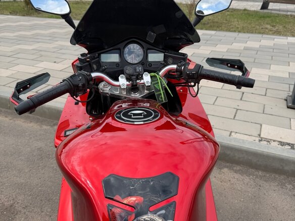 2003 Honda VFR 800, красный, 500000 рублей - вид 7