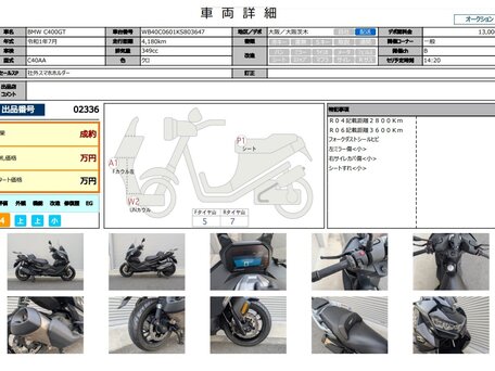 2019 BMW C 400 GT, чёрный, 595000 рублей, вид 2