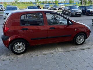 2010 Hyundai Getz I Рестайлинг, красный, 530000 рублей, вид 2